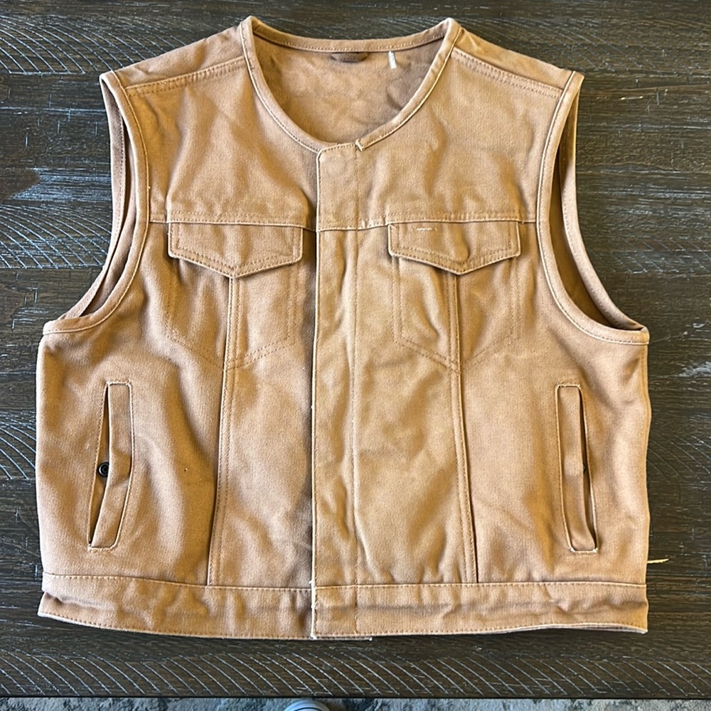 Large FIRST MFG CO motorcycle vest